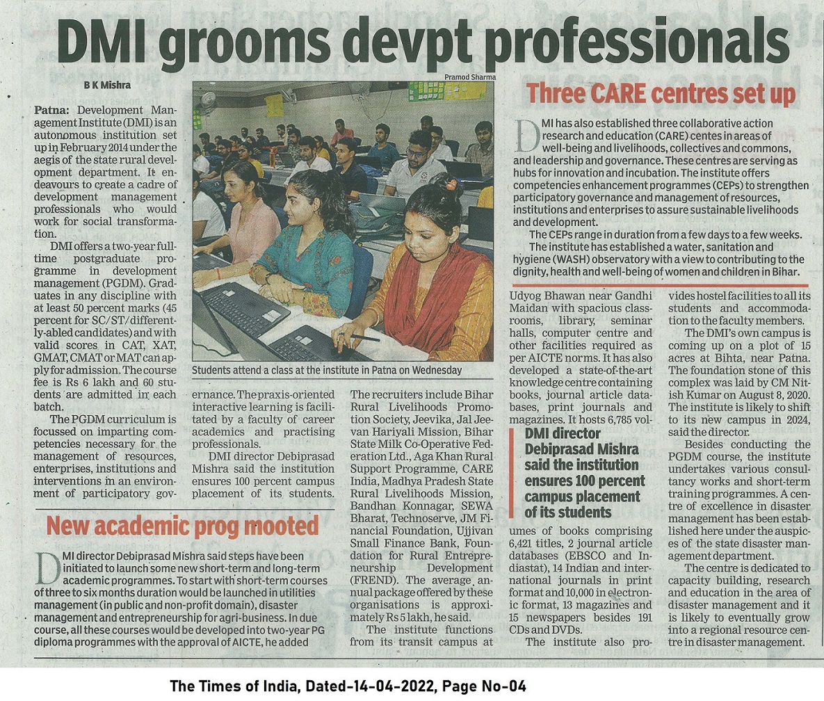 Times of India-14-04-2022